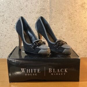 White House Black Market Two-Tone Heels – Women’s 7